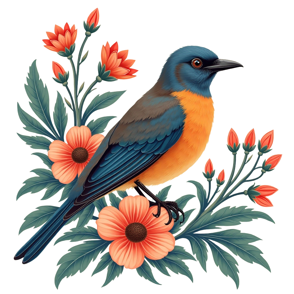 Bird in Bloom